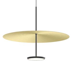 Φωτιστικό Οροφής Sky Dome 24 10764/10766 61x44,4cm Led 1250lm 18W Black-Brass Pablo Designs