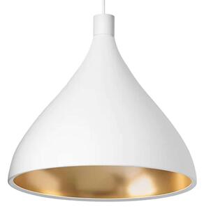 Φωτιστικό Οροφής Swell XL Single M 10592 46x43cm Dim E26 1050lm 13W 3000K White-Brass Pablo Designs