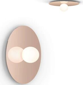 Φωτιστικό Τοίχου - Οροφής Bola Disc 18/5 10618 15,7x45,7cm Dim Led 390lm 6W Rose Gold Pablo Designs