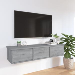 VidaXL Ντουλάπι Τοίχου Γκρι Sonoma 88x26x18,5 εκ. Επεξεργασμένο Ξύλο