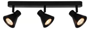 Φωτιστικό Οροφής - Spot Eik 3 45780103 GU10 15x45cm Black Nordlux