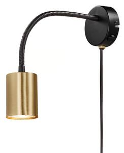 Φωτιστικό Τοίχου Explore Flex 2113261035 GU10 8x30cm Brass Nordlux