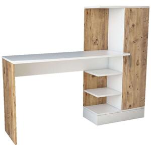 Γραφείο 956LCS1109 152,3x40x120cm Oak-White