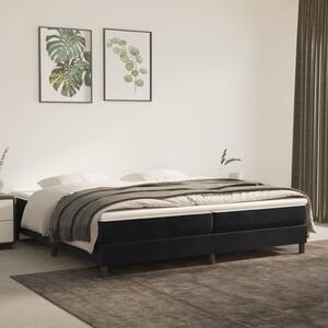 VidaXL Πλαίσιο Κρεβατιού Boxspring Μαύρο 200x200 εκ. Βελούδινο