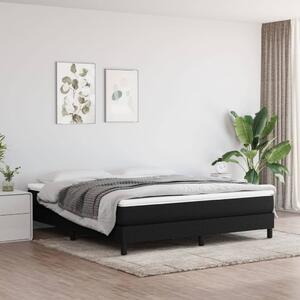 VidaXL Πλαίσιο Κρεβατιού Boxspring Μαύρο 180x200 εκ. Υφασμάτινο