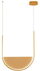 Φωτιστικό Οροφής 23165 40x5x49cm Dim Led 2235lm 28W Gold-Champagne