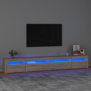 VidaXL Έπιπλο Τηλεόρασης με LED Sonoma Δρυς 270x35x40 εκ