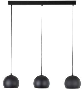 Φωτιστικό Οροφής - Ράγα Zoe 10169 81x17x125cm 3xE27 15W Black TK Lighting