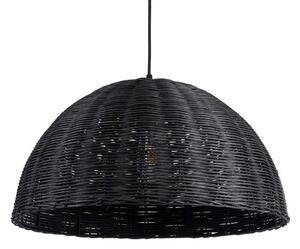 Φωτιστικό Οροφής Montana 02383 Φ50x25cm 1xE27 IP20 Black GloboStar