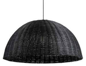 Φωτιστικό Οροφής Montana 02384 Φ80x40cm 1xE27 IP20 Black GloboStar