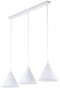 Φωτιστικό Οροφής - Ράγα Cono 10011 75x19x120cm 3xE27 15W White TK Lighting