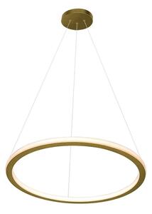 Φωτιστικό Οροφής Κρεμαστό 01381-04 46W LED 3000K 3680Lm D60cm Oxidized Gold Luma