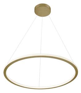 Φωτιστικό Οροφής Κρεμαστό 01381-05 60W LED 3000K 4800Lm D80cm Oxidized Gold Luma