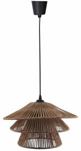 Φωτιστικό Οροφής Oakim 299-000006 Φ35,5x170cm 1xE27 40W Brown Inart