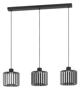 Φωτιστικό Οροφής - Ράγα Ginestrone-Z 900724 90x20x110cm Led IP20 Black Eglo