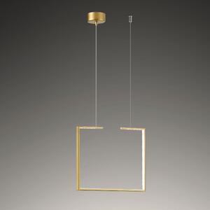 Φωτιστικό Οροφής - Ράγα 01133-05 LED 35W 3000K 3000lm/light 40x40cm Gold Luma