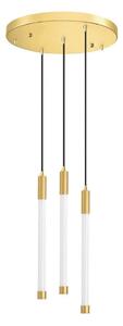 Φωτιστικό Οροφής Κρεμαστό 01250-07 LED 5W 3000K 400 lm/stick D30cm Gold Luma