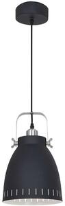 Φωτιστικό Οροφής Sansa 4126225 Φ21,5x186cm 1xE27 20W Black-Silver Bot Lighting