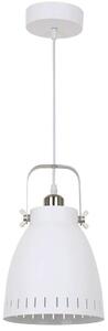 Φωτιστικό Οροφής Sansa 4118754 Φ21,5x186cm 1xE27 20W White-Silver Bot Lighting