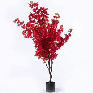 Τεχνητό Δέντρο Βουκαμβίλια Spectabilis 3601-6 65x75x150cm Red Supergreens