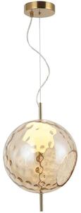 Φωτιστικό Οροφής Dalia 4302701 Φ30x150cm Led 683lm 7W 3000K Honey-Gold Viokef