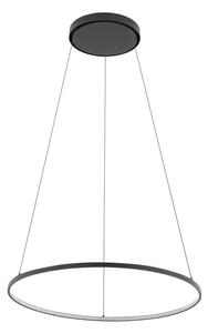 Φωτιστικό Οροφής Circolo M 10862 60x140cm Led 21W 4000K Black Nowodvorski