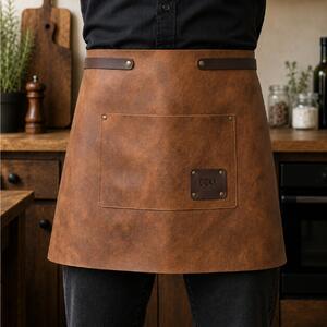 Δερμάτινη Ποδιά Μέσης Doxx Amsterdam Smooth Leather Waist Apron με ρυθμιζόμενα λουράκια - Camel