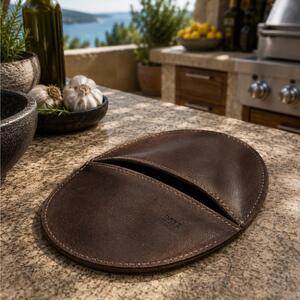 Δερμάτινη Πιάστρα Κουζίνας Doxx Amsterdam Rustic Leather - Brown