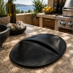 Δερμάτινη Πιάστρα Κουζίνας Doxx Amsterdam Rustic Leather - Black
