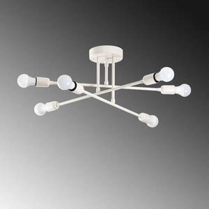 Φωτιστικό Οροφής Πολύφωτο A-G Flower 521SHN3449 Cream