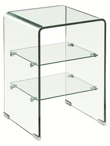 GLASSER ΚΟΜΟΔΙΝΟ CLEAR 2 ΡΑΦΙΑ - ΓΥΑΛΙ 10MM / 5MM