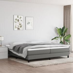 VidaXL Πλαίσιο Κρεβατιού Boxspring Σκούρο Γκρι 200x200 εκ. Υφασμάτινο