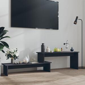 VidaXL Έπιπλο Τηλεόρασης Γκρι 180 x 30 x 43 εκ. Μοριοσανίδα