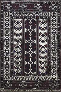 Χειροποίητο Χαλί Persian Nomadic Beluch Wool 131Χ93