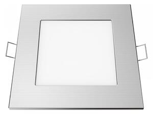 Panel Led Χωνευτό Plato630SNM 6W 3000K 400lm Nickel Aca