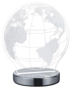 Φωτιστικό Γραφείου Globe R52481106 7W 400Lmn - 3000-4000-6500K Chrome RL Lighting