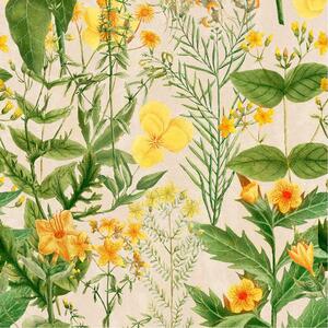 Ταπετσαρία Mimulus WP20323 Green-Yellow-Taupe MindTheGap