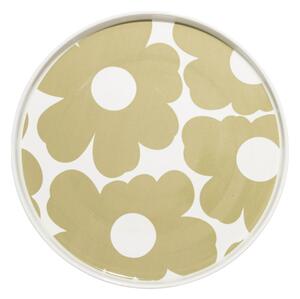 Πιάτο Φαγητού Ρηχό (Φ27) Estia Beige Bloom 07-38946