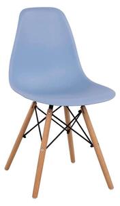 Καρέκλα Με κάθισμα Twist PP HM8460.08 46x50x82cm Light Blue Σετ 4τμχ