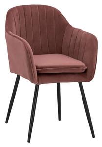 Πολυθρόνα Sawyer HM8523.12 53x60x76Y cm Dusty Pink Σετ 2τμχ