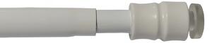 Κουρτινόξυλο Πίεσης Φ9mm Μονό 40-60cm Grace White 40602