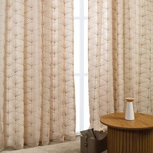 Κουρτίνα (270x280) Με Τρέσα Whitegg K0185-3 Beige