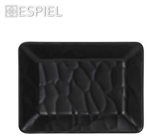 Μπωλ Ορθογώνιο Wavy Matte Mlb471K120-6 14X10cm Black Espiel