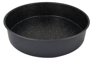 Ταψί Στρογγυλό Αντικολλητικό Magma 01-8482 Φ28cm Black Estia