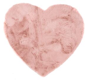 Παιδικό Γούνινο Χαλί (100x100) Royal Carpet Bunny Kids Heart Pink