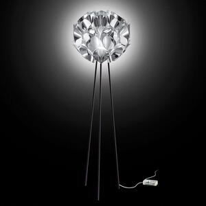 Φωτιστικό Δαπέδου Led Flora Silver Slamp