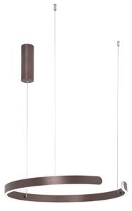 Φωτιστικό Οροφής Led Dimmable Zambelis 2011 Brushed Coffee