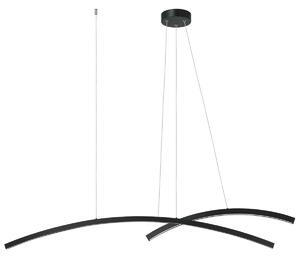 Φωτιστικό Οροφής Led Step Dimmable Zambelis 20130 Black Matt