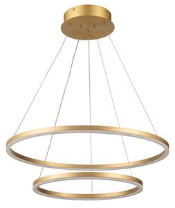 Φωτιστικό Οροφής Led Dimmable Homelighting Olympic 77-8125 Gold