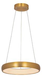 Φωτιστικό Οροφής Led Dimmable Zambelis 2046 Brushed Gold Matt